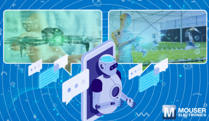 貿澤電子內容中心推出機器人專題，一站式提供豐富資源與前沿技術服務